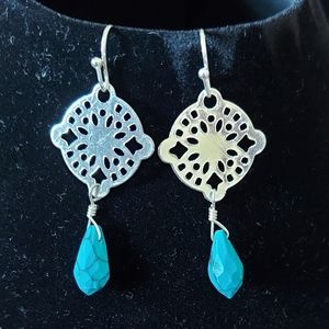 3/$15 Nadine West cutout dangle earrings